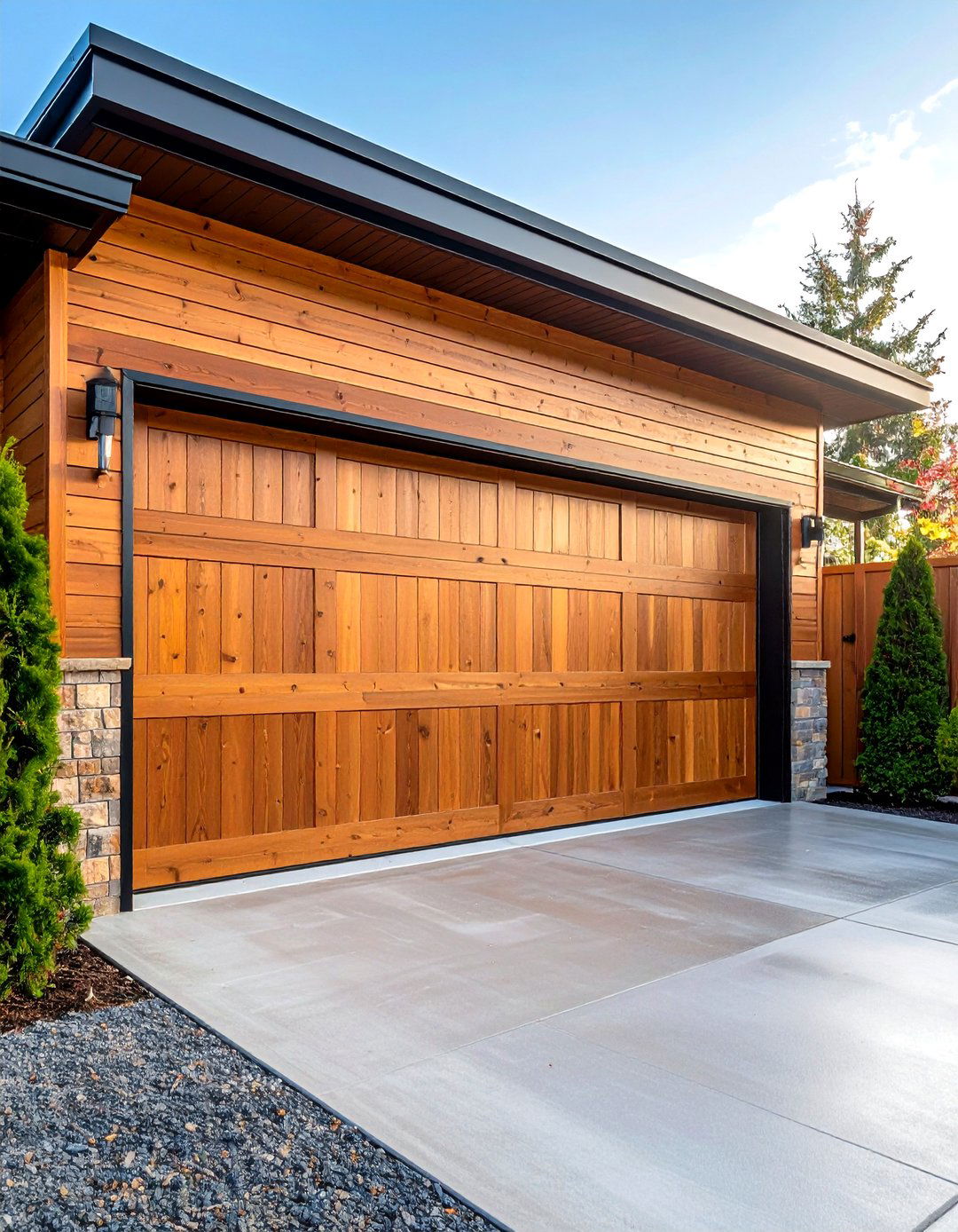 Weathered Wood Grain Garage Wall Paint - 20 Garage Wall Paint Ideas