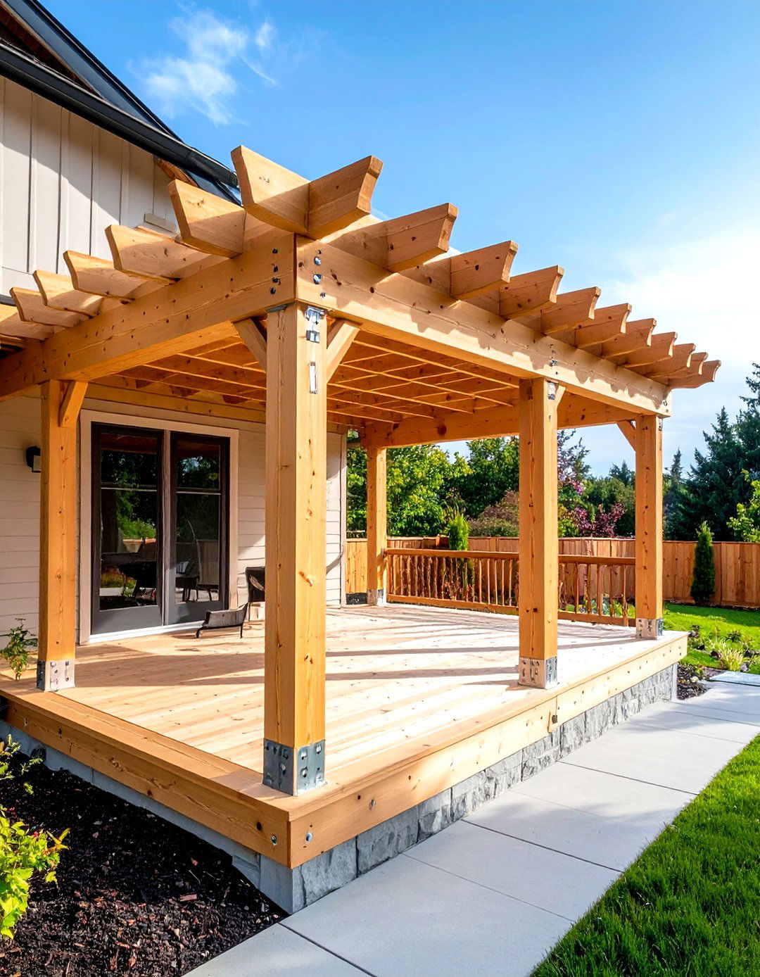 Weekend DIY Kit Pergola - 20 Front Porch Pergola Ideas
