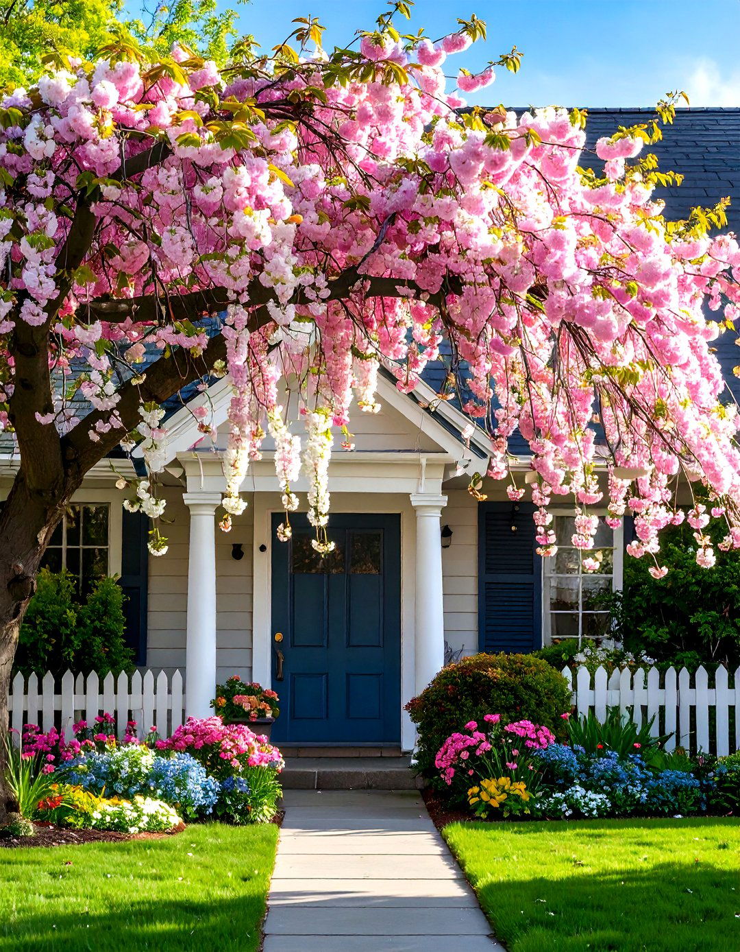 Weeping Higan Cherry Prunus subhirtella Pendula - 20 Small Trees for Front Yard