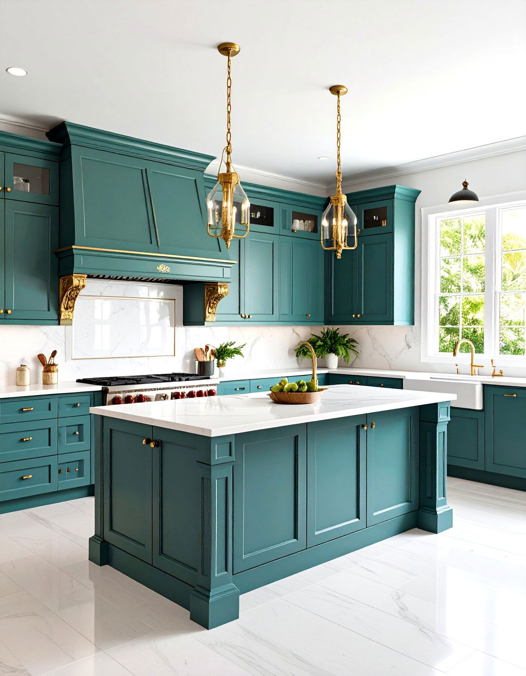 West Indies Colonial Tropical Kitchen - 20 Tropical Kitchen Ideas