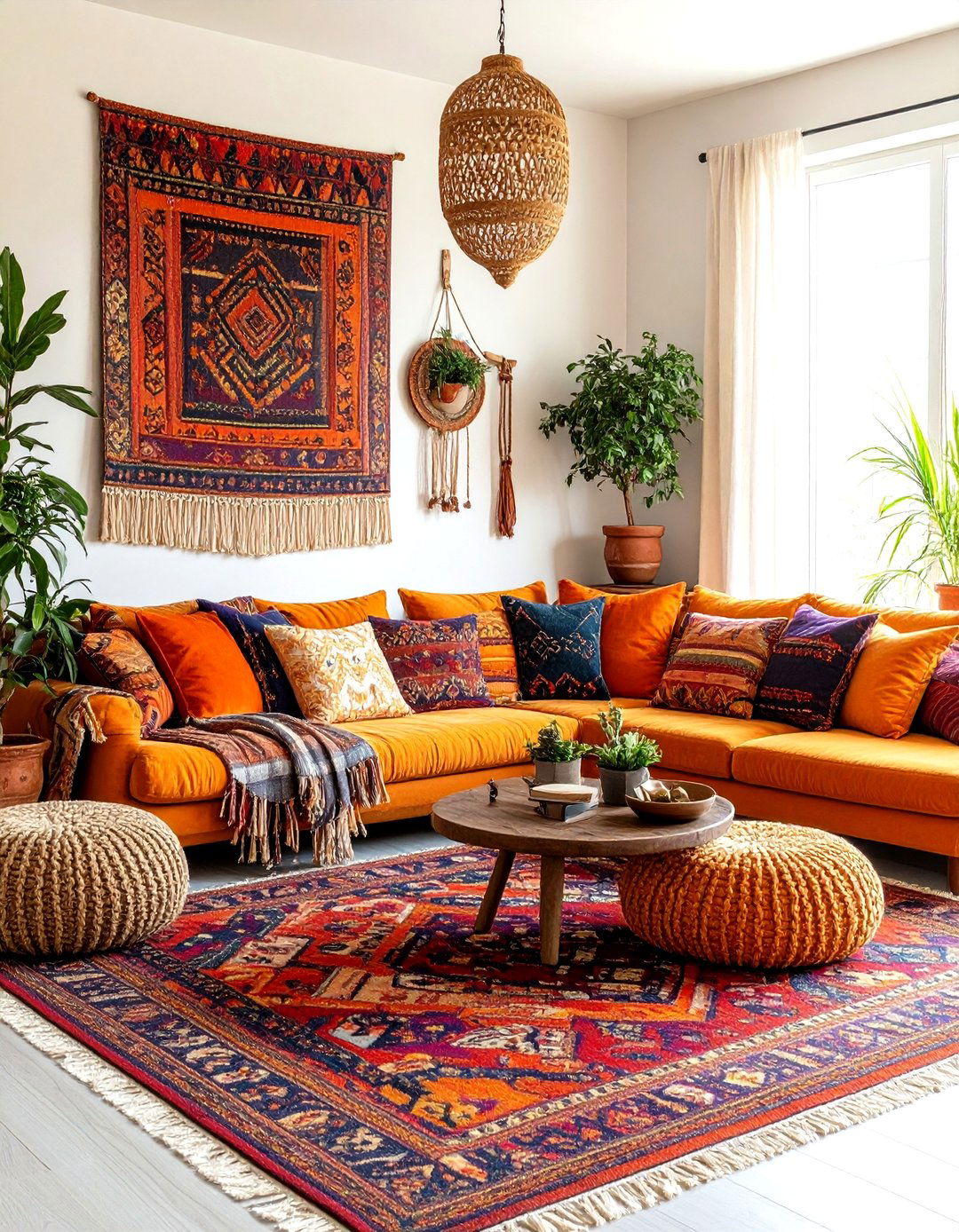 Western Bohemian Living Room - 20 Western Living Room Ideas