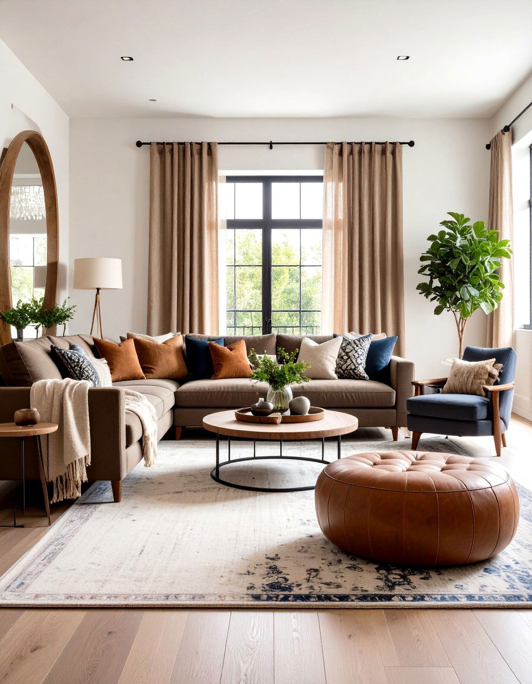 Western Gothic Moody Living Room - 20 Moody Living Room Ideas