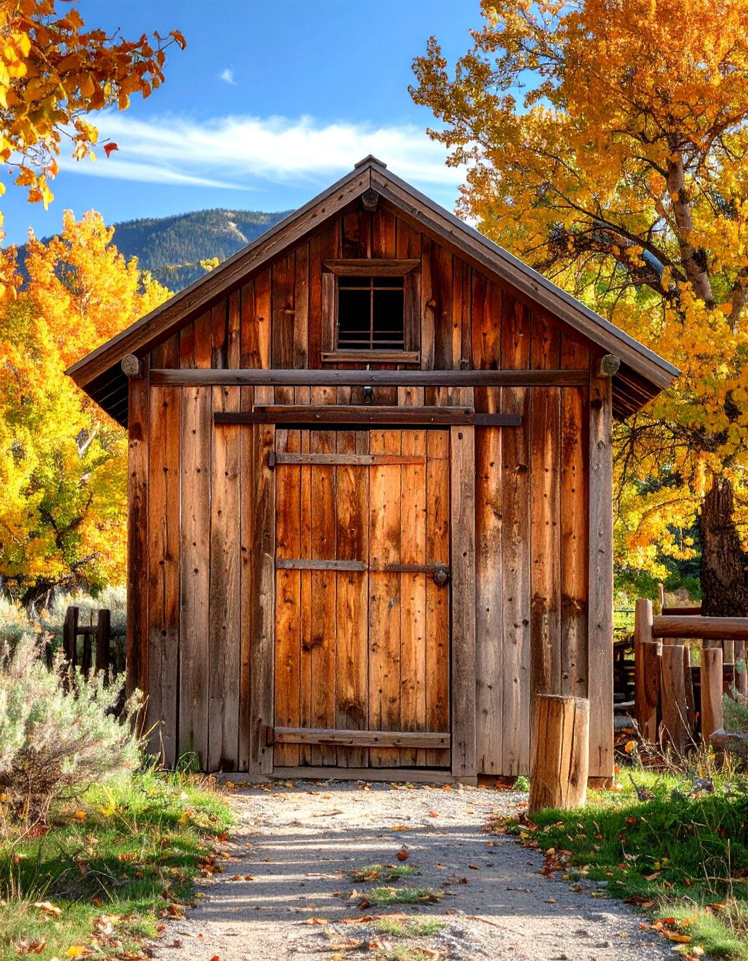 Western Saloon Style Outhouse Design - 20 Outhouse Design Ideas