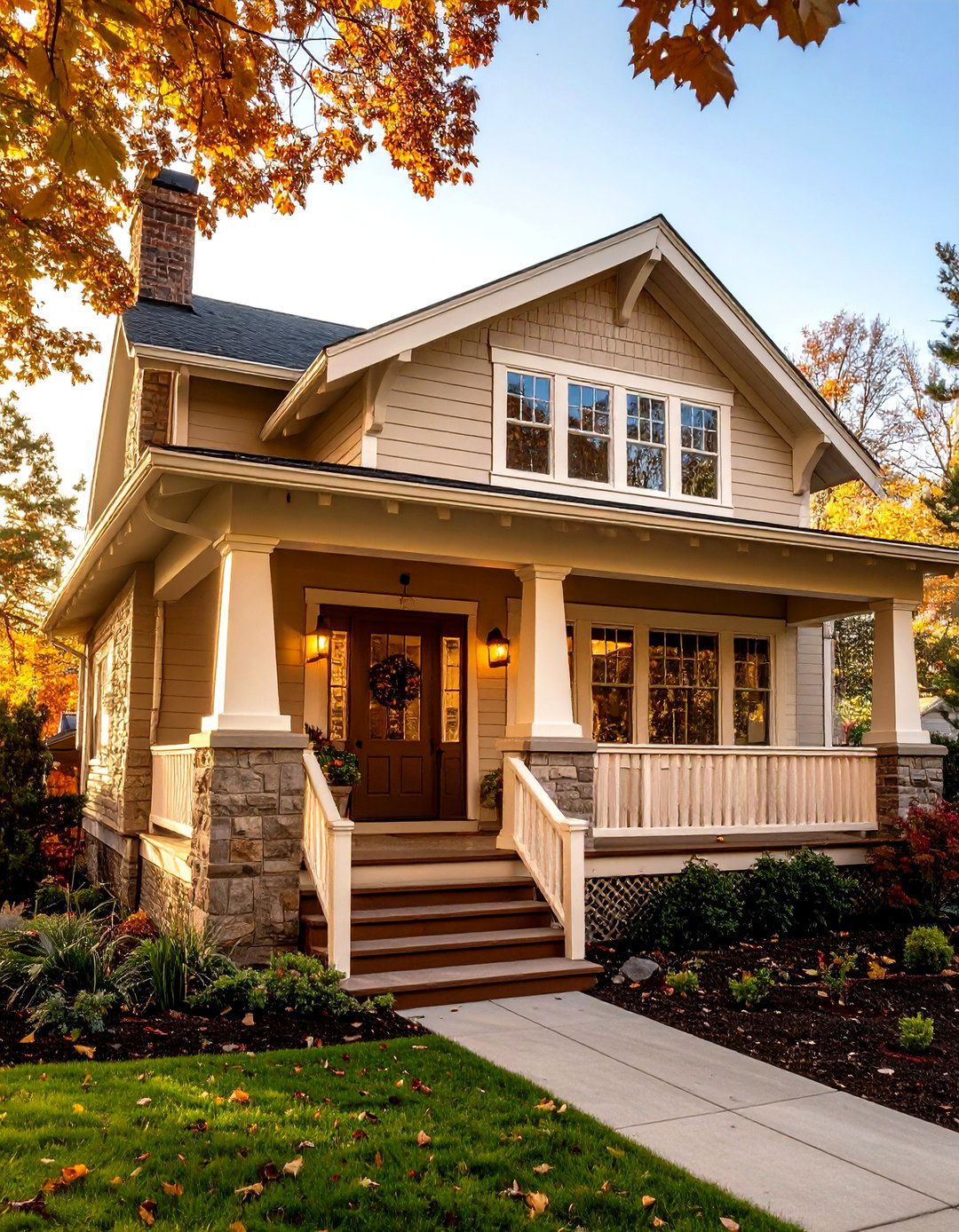 Wheat Bread Greige Paint Delivers Cozy Earthiness - 20 Greige Paint Colors for Exteriors
