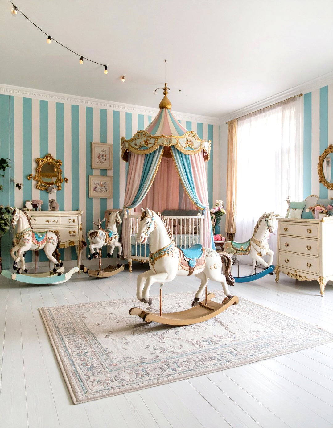 Whimsical Nursery Ideas with Vintage Carnival Memories - 20 Whimsical Nursery Ideas