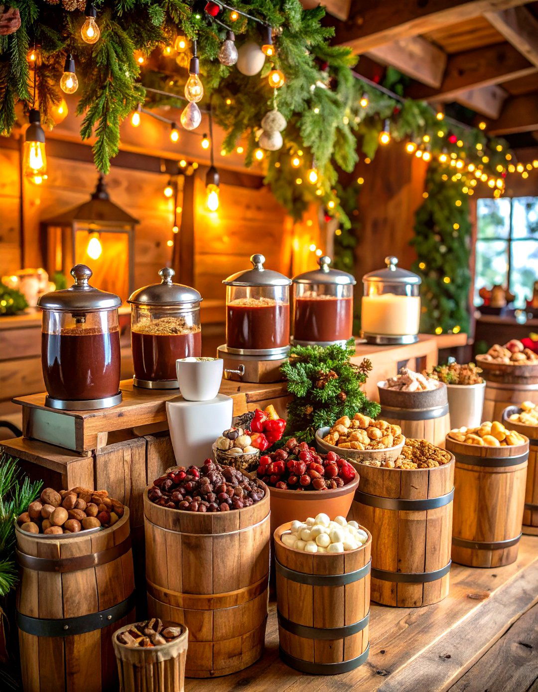 Whimsical Wedding Dessert Hot Chocolate Bar Wonderland - 20 Wedding Dessert Ideas