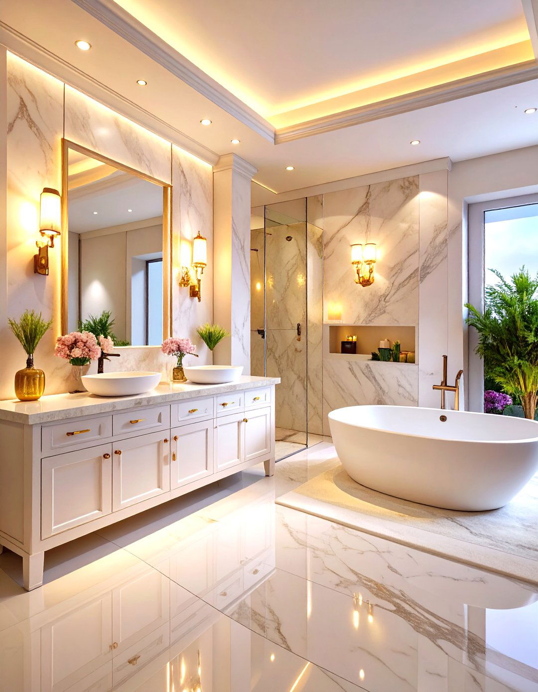 White Bathroom Boutique Hotel Luxury - 20 White Bathroom Ideas