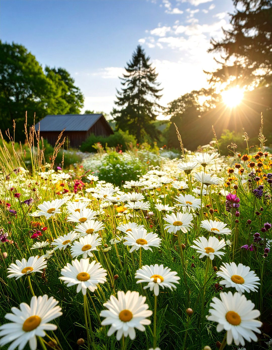 White Garden Design Ideas for Wildflower Meadow Gardens - 20 White Garden Design Ideas