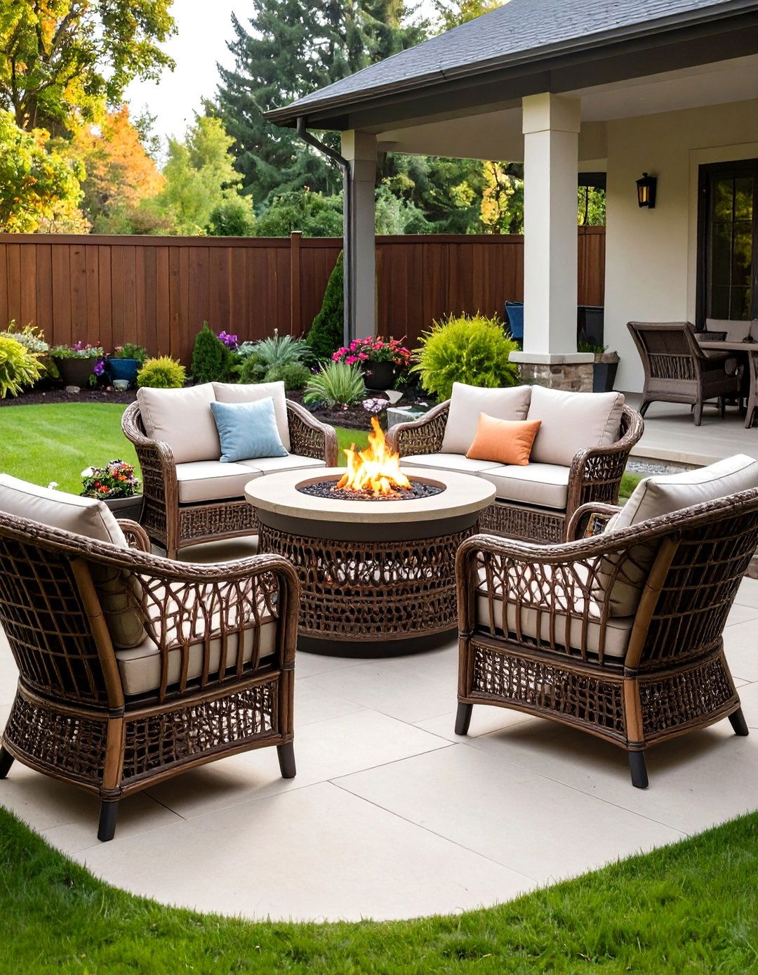 Wicker Fire Pit Chairs - 20 Fire Pit Chair Ideas