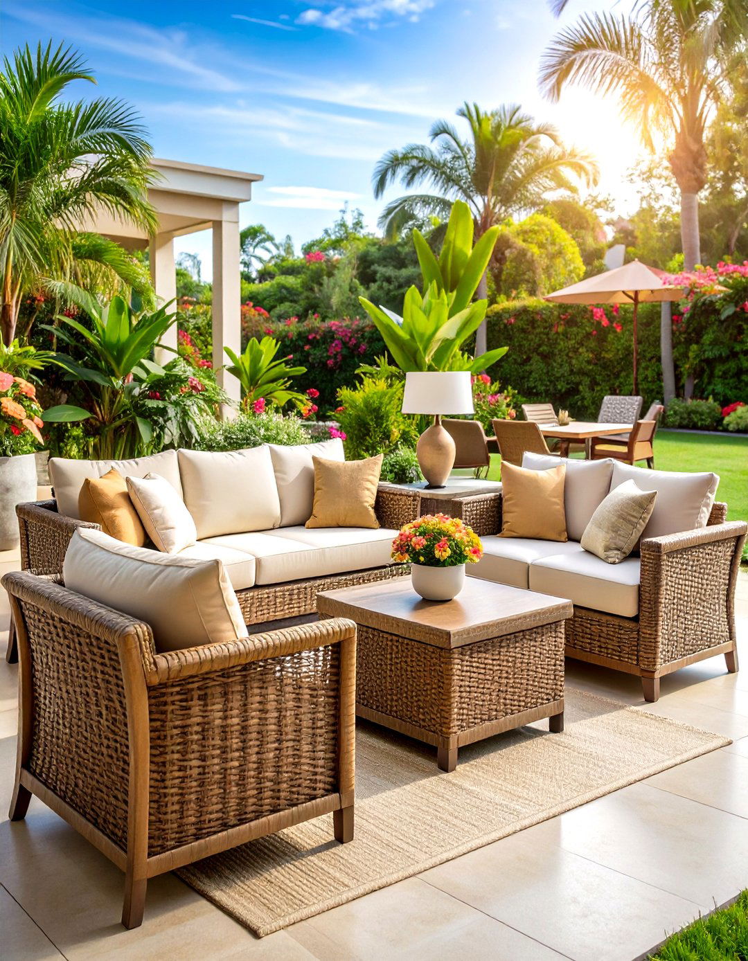Wicker and Rattan Outdoor Furniture Collections - 20 Outdoor Furniture Ideas