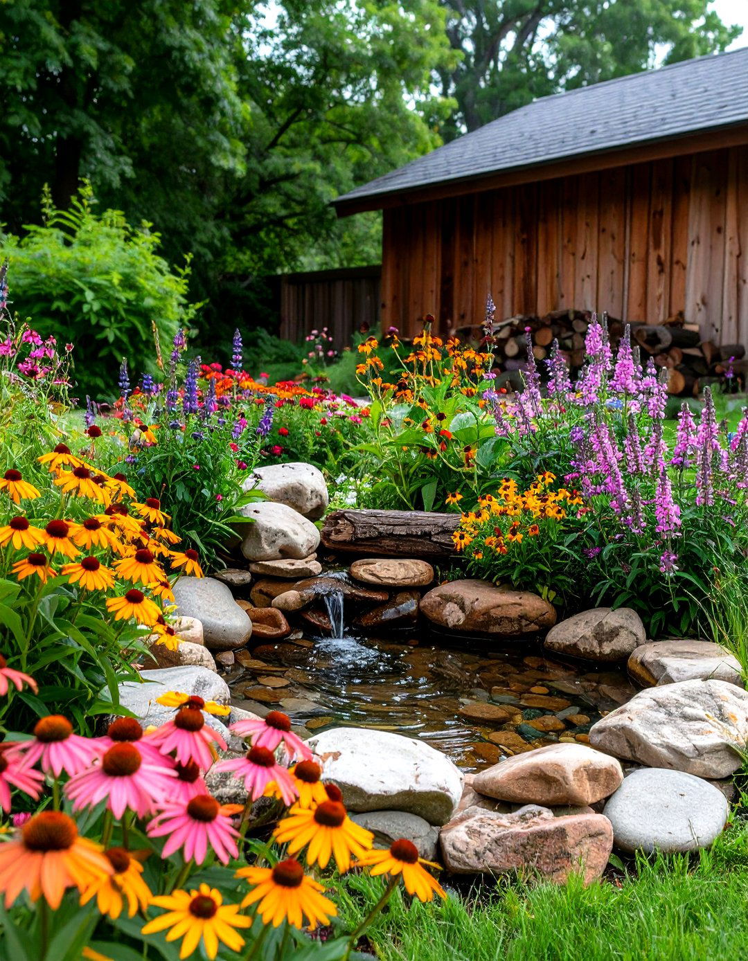 Wildlife Friendly Planting Animates the Backyard Oasis - 20 Backyard Oasis Ideas