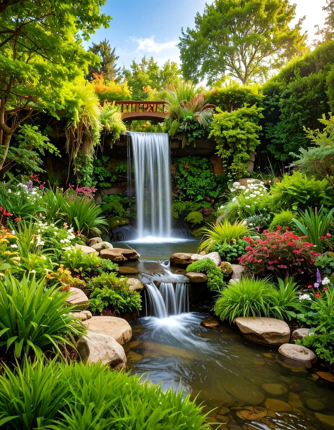 Wildlife Habitat Pondless Waterfall - 20 Pondless Waterfall Design Ideas
