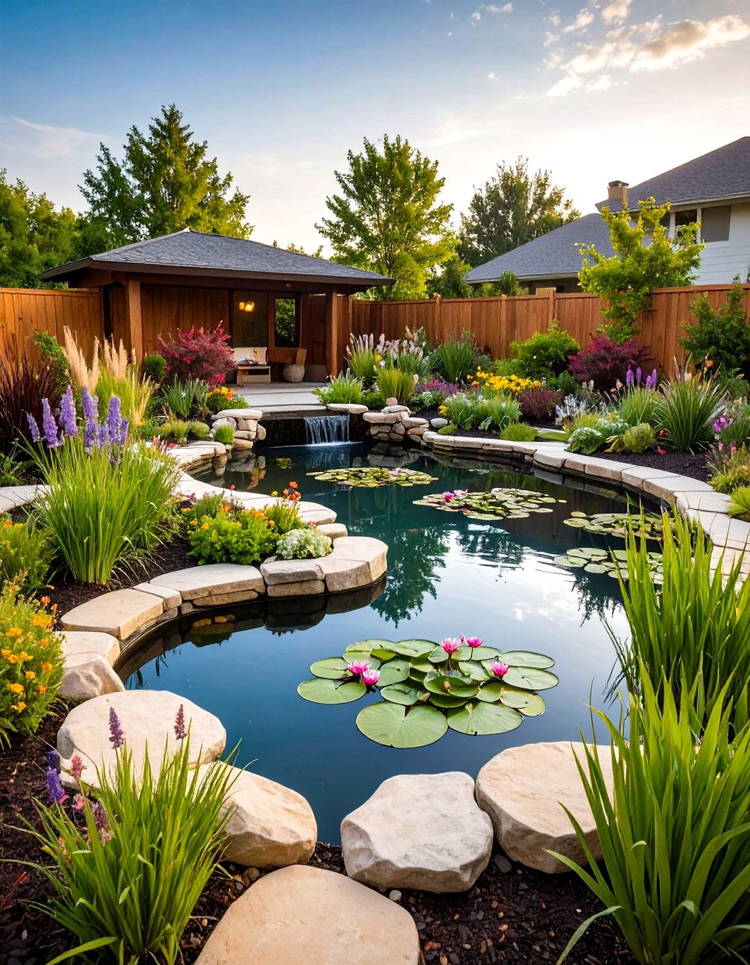 Wildlife Native Pond Landscaping for Ecosystem Support - 20 Pond Landscaping Ideas
