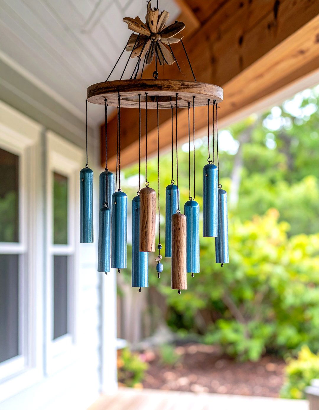 Wind Chimes and Decorative Hangings - 20 Small Porch Ideas