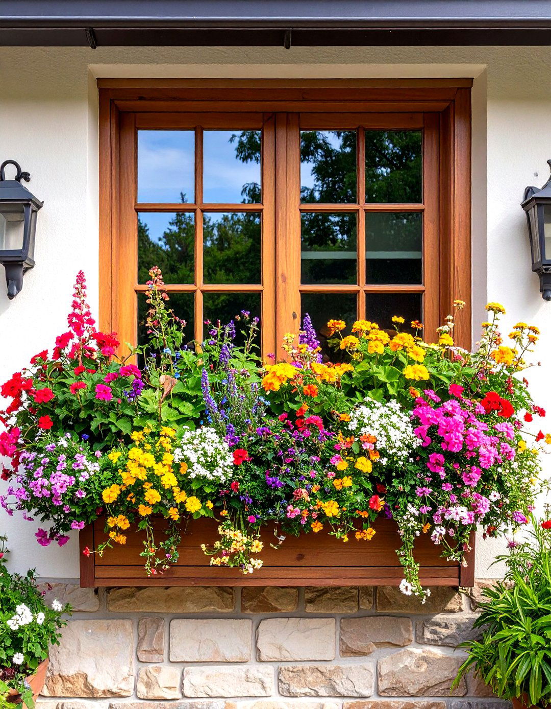 Window Box Container Garden - 20 Container Garden Ideas