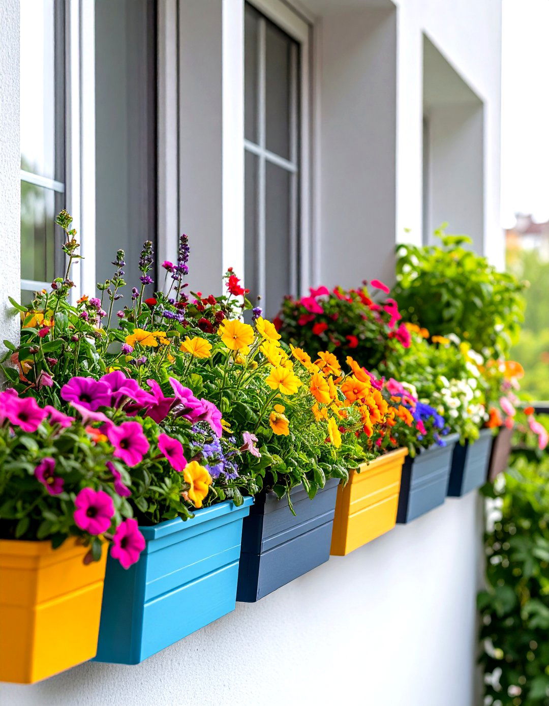 Window Box Gardens - 20 Urban Garden Ideas