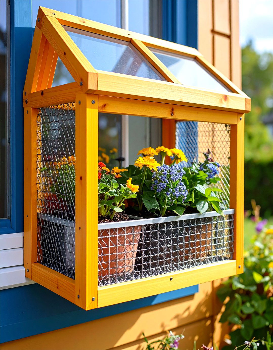 Window Box Outdoor Catio - 20 Outdoor Catio Ideas
