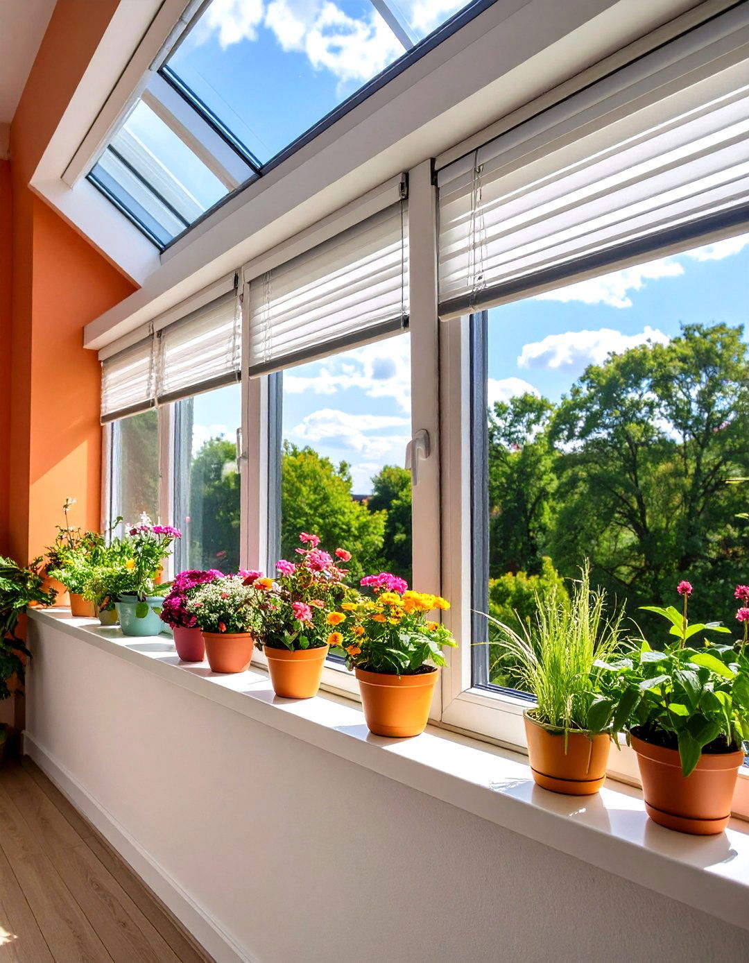 Window Feature or Skylight - 20 Stair Landing Ideas