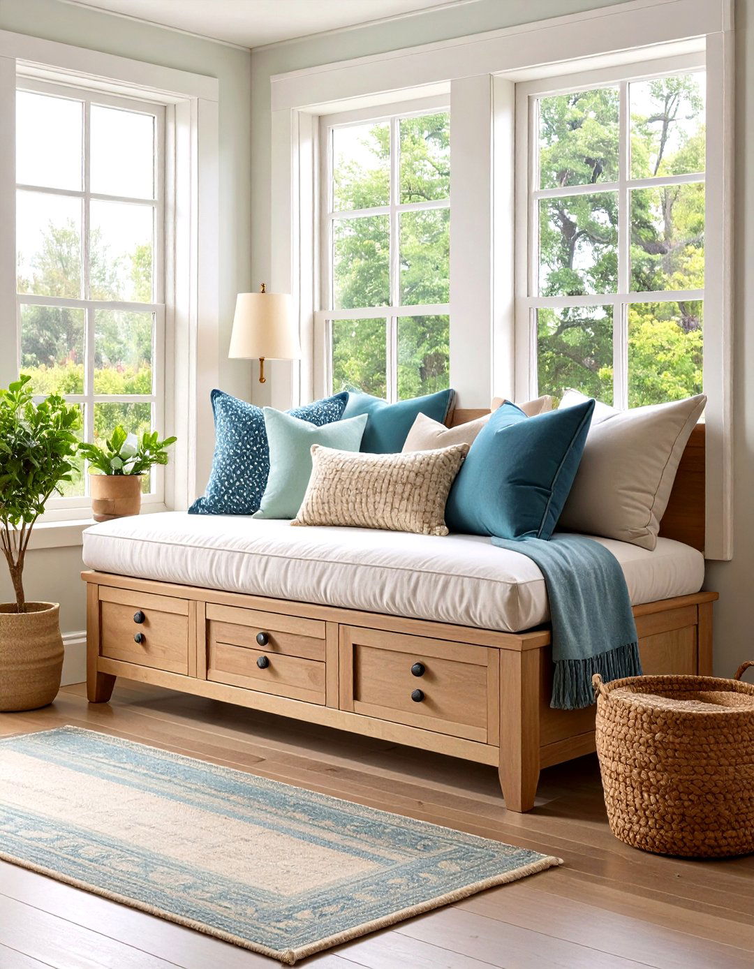 Window Seat Chest Small Bedroom Storage - 20 small bedroom storage ideas