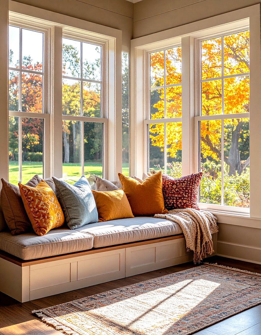 Window Seat Nook - 20 Small Mudroom Ideas