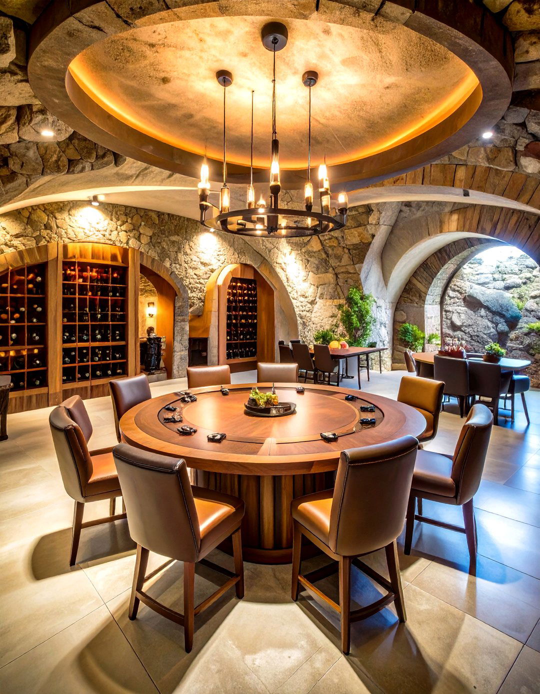 Wine Cellar Gaming Retreat Luxury Game Room Ideas - 20 Luxury Game Room Ideas