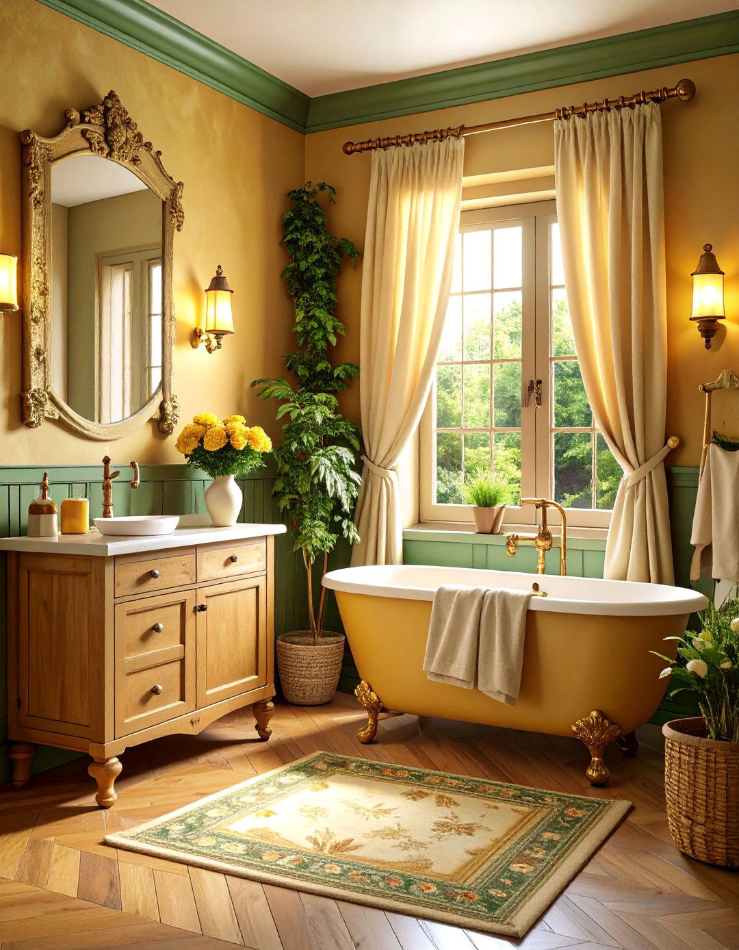 Winnie the Pooh Woodland Cozy Disney Bathroom - 20 Disney Bathroom Ideas