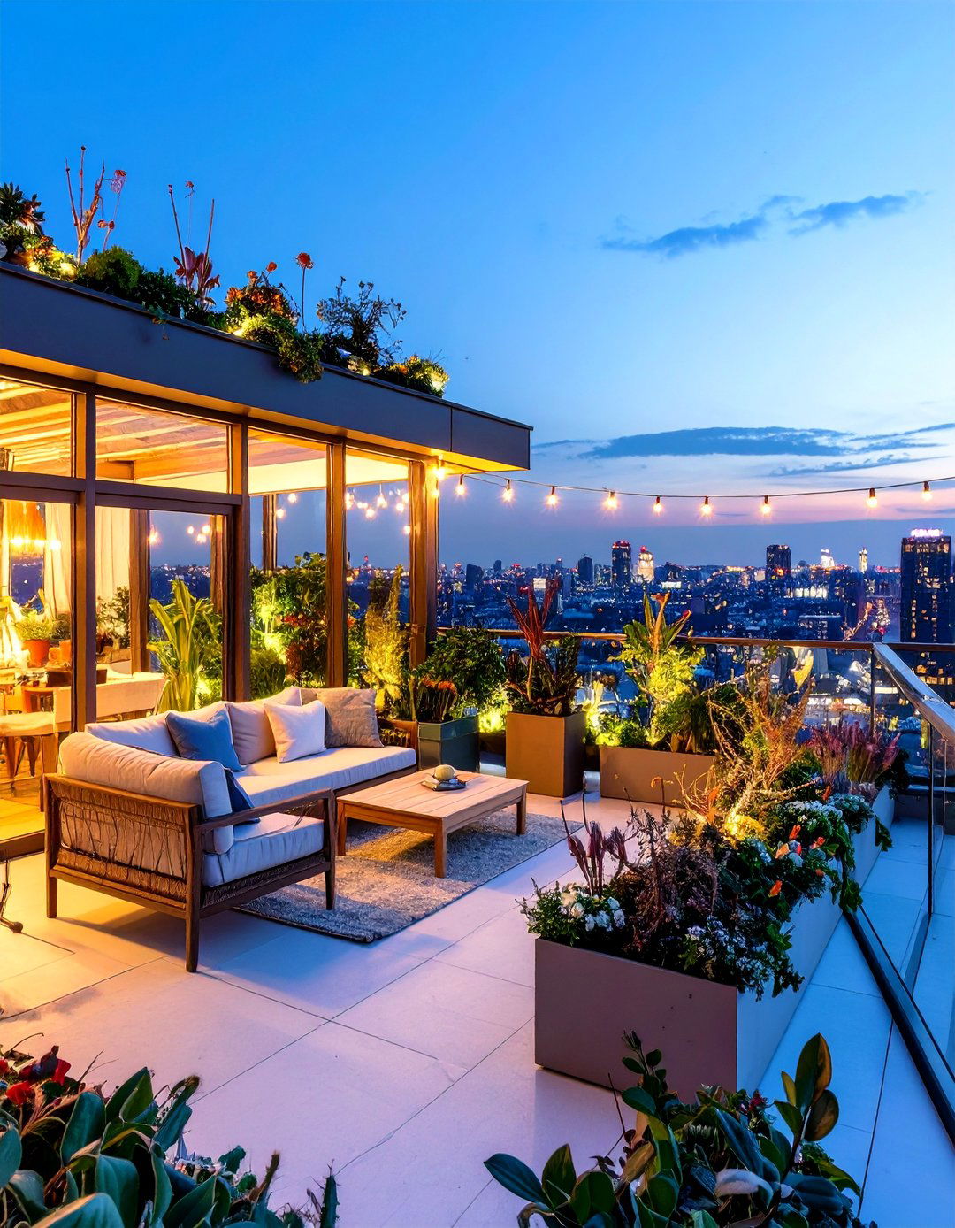 Winter Garden Conservatory Penthouse Balcony - 20 Penthouse Balcony Ideas