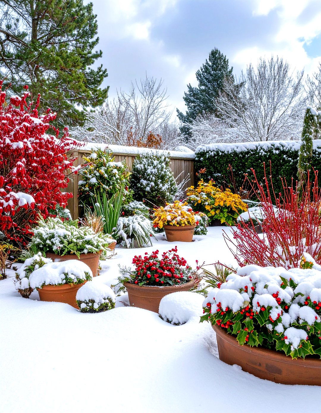 Winter Interest Container Garden - 20 Container Garden Ideas