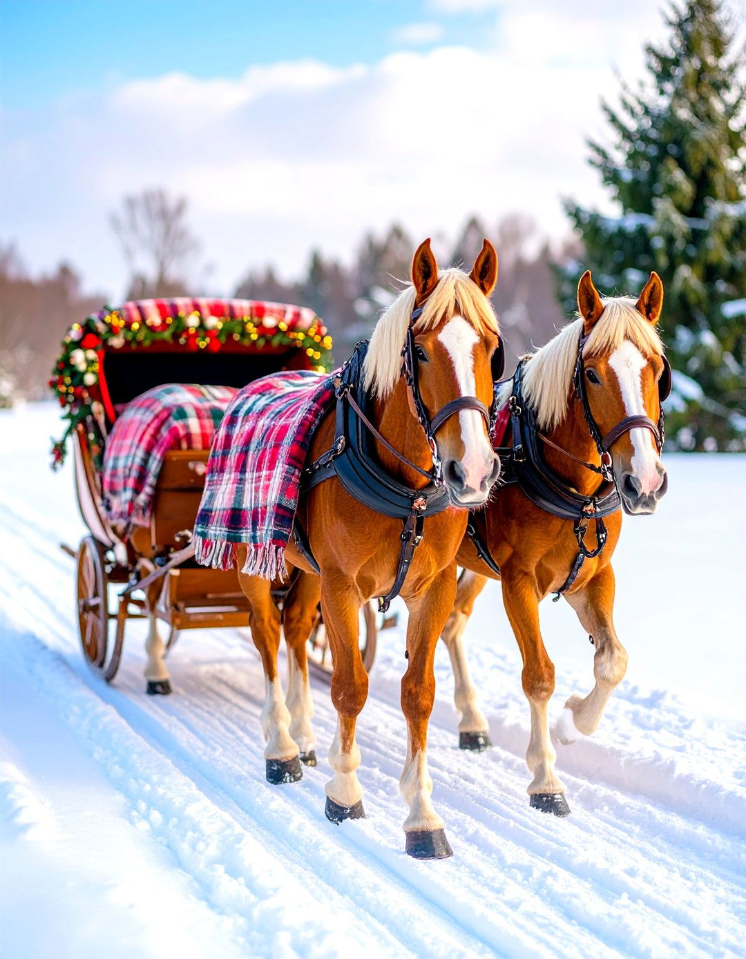 Winter Wedding Sleigh Ride or Ice Skating Interlude - 20 Winter Wedding Ideas