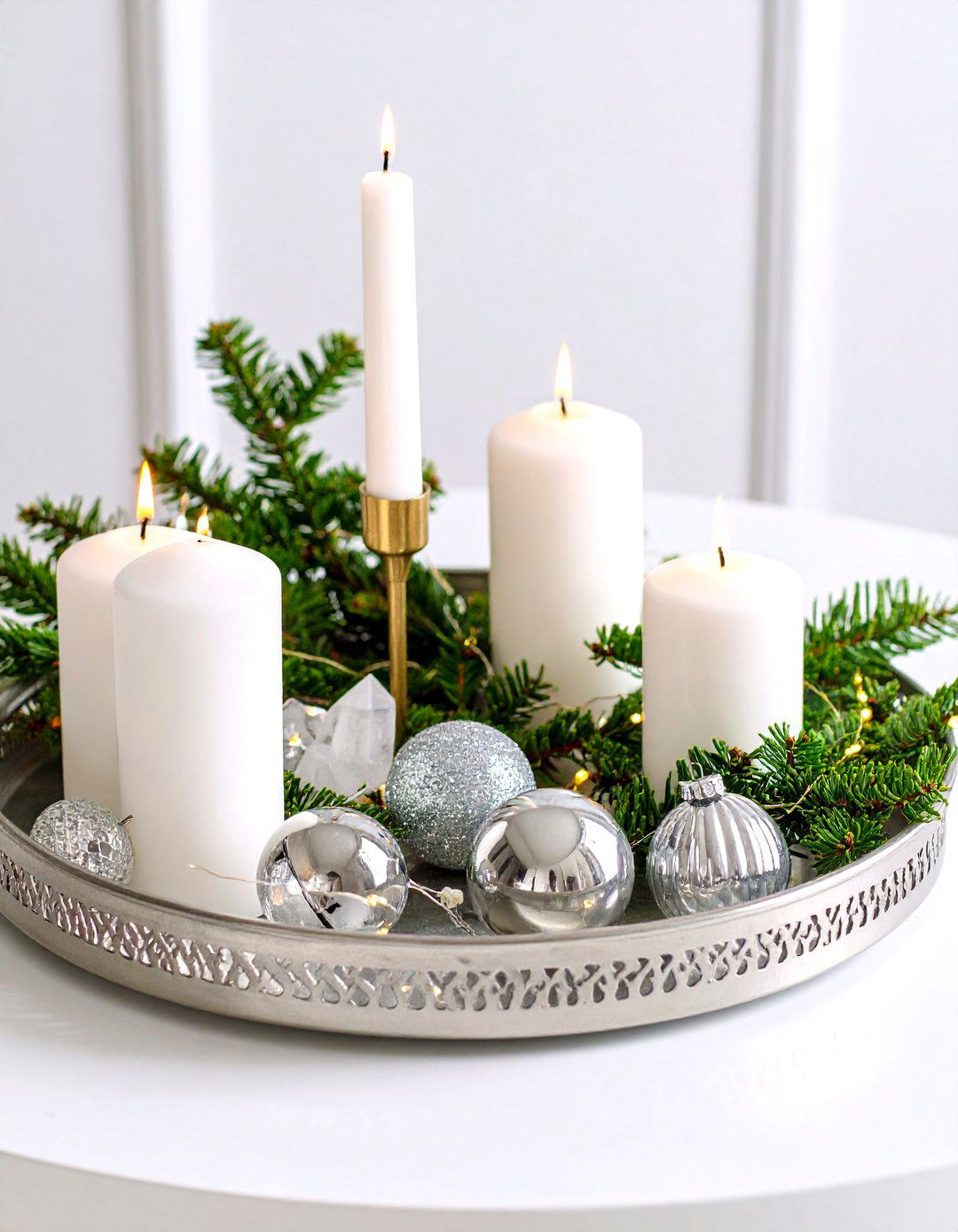 Winter Wonderland Tray Decor - 20 Tray Decor Ideas