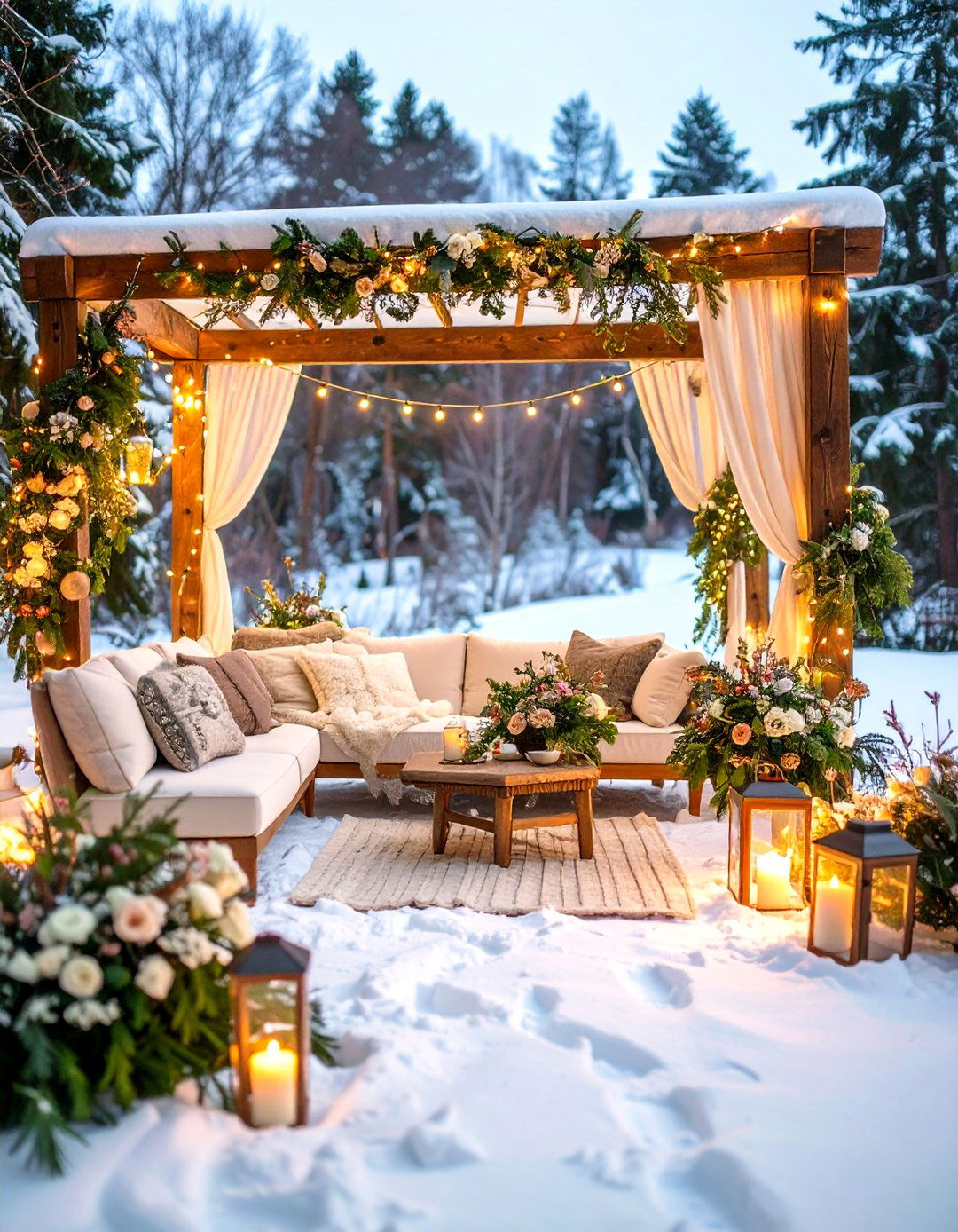Winter Wonderland Wedding Proposal Magic - 20 Wedding Proposal Ideas