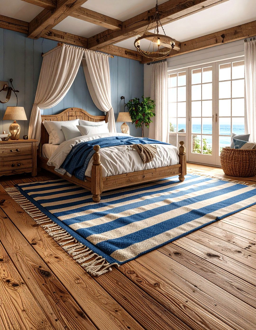Wood Floors for Pirate Bedroom Cabin Feel - 20 Pirate-themed Bedroom Ideas