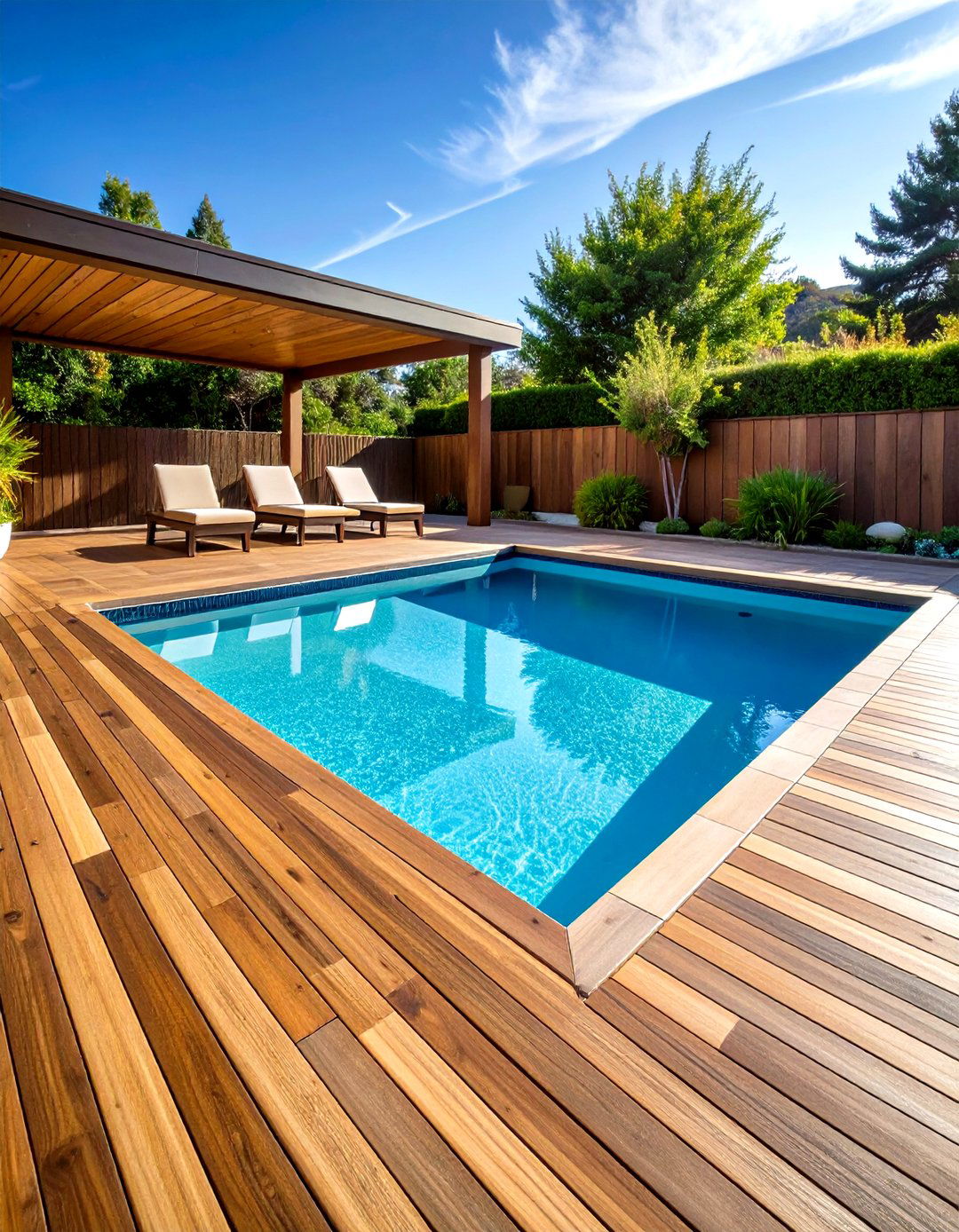 Wood Look Porcelain Pool Tile Systems - 20 Pool Tile Ideas