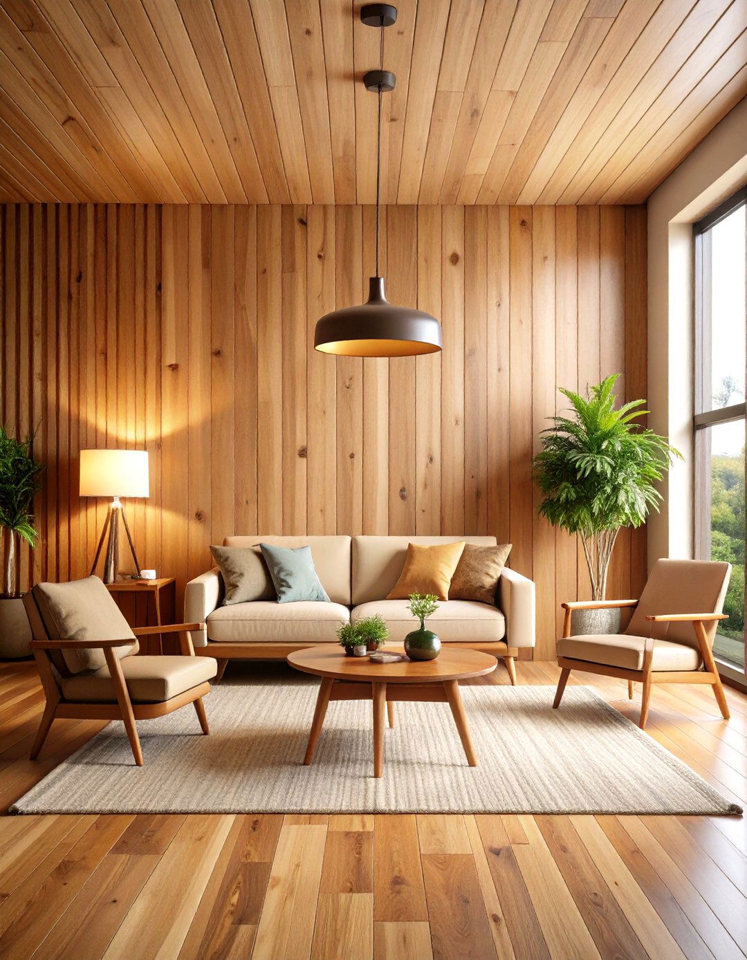 Wood Paneled Walls - 20 Vintage Decor Ideas