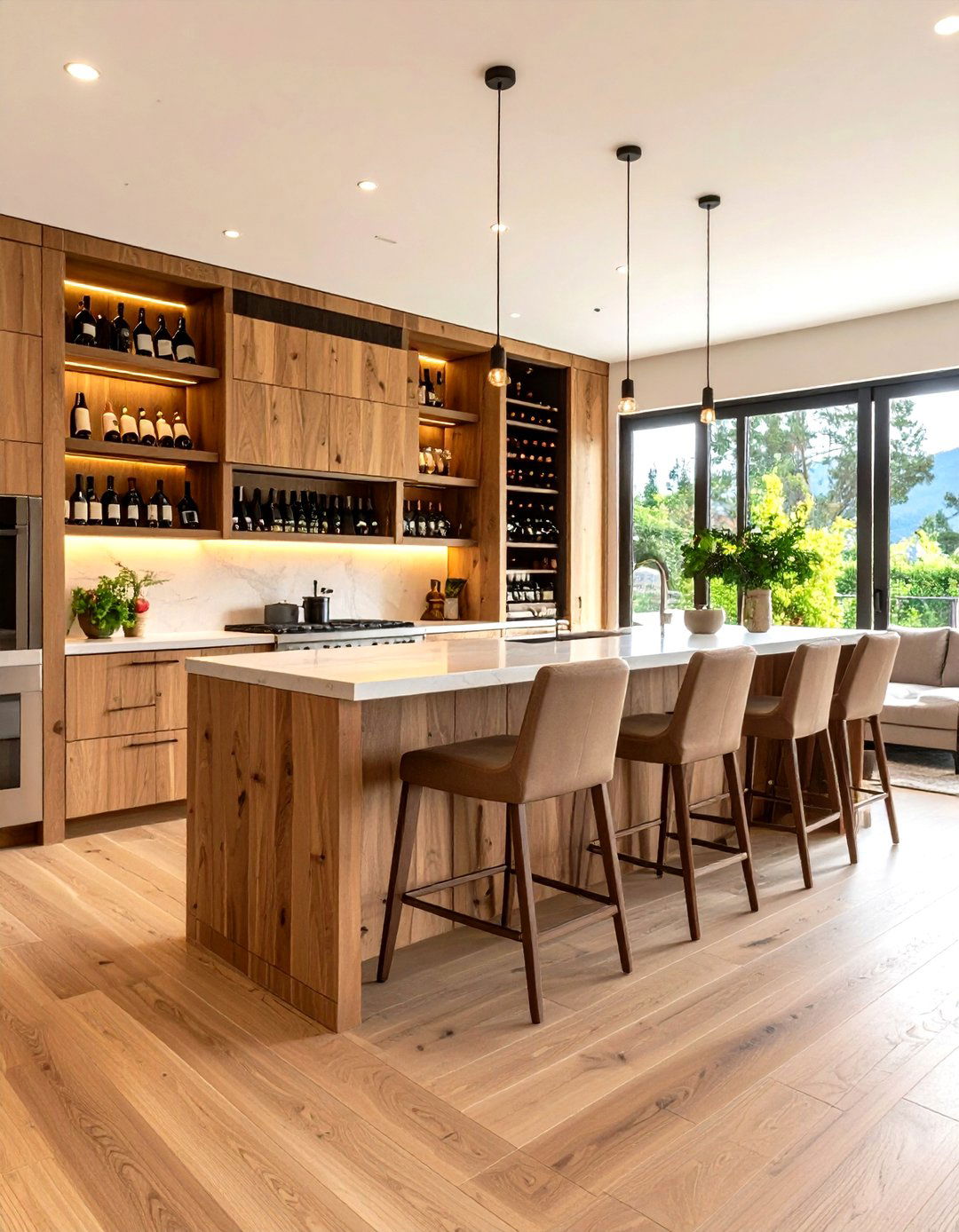 Wooden Bar and Entertainment Centers - 20 Wooden Interior Design Ideas