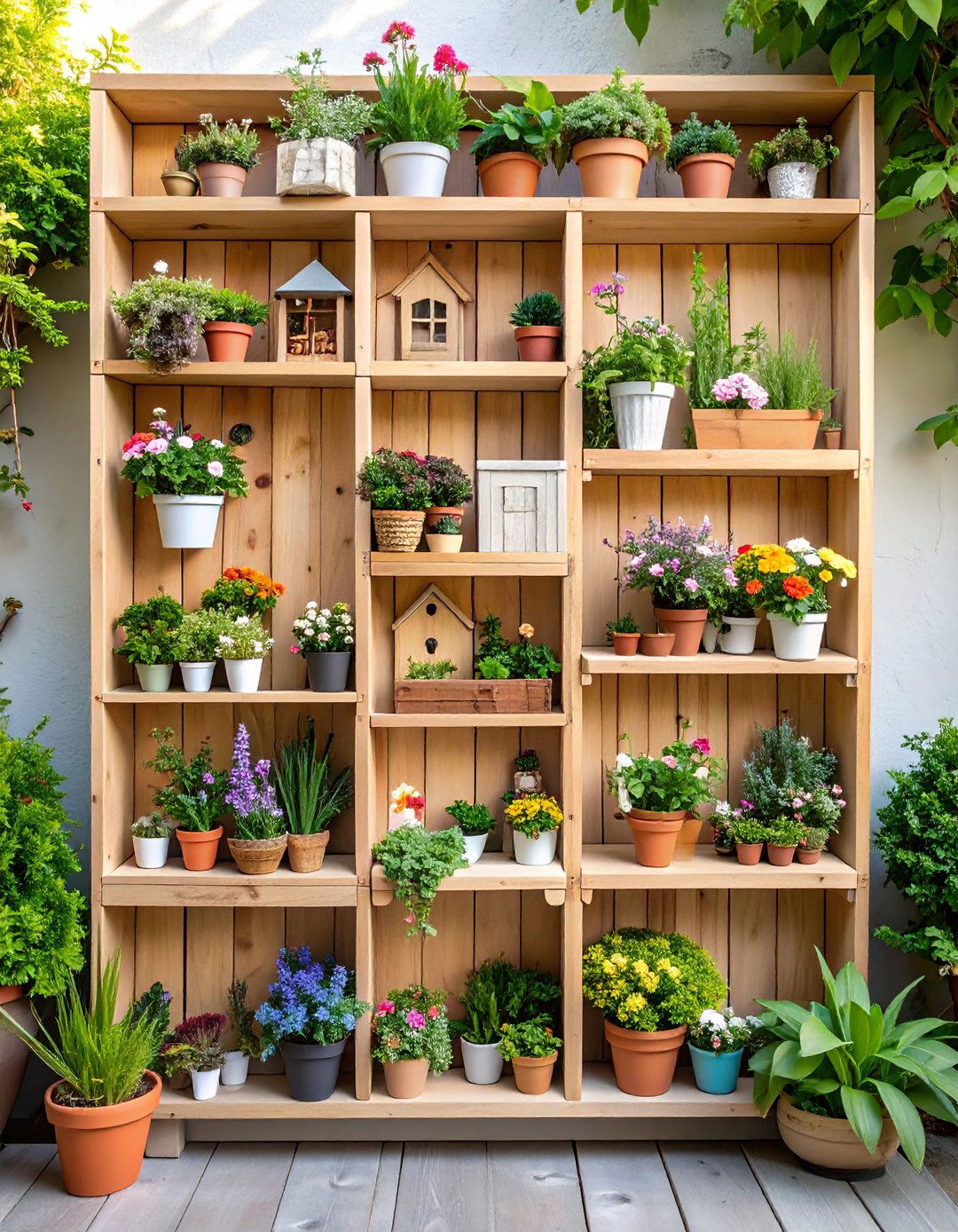 Wooden Crate Fairy Garden Container Rustic Storybox - 20 Fairy Garden Container Ideas