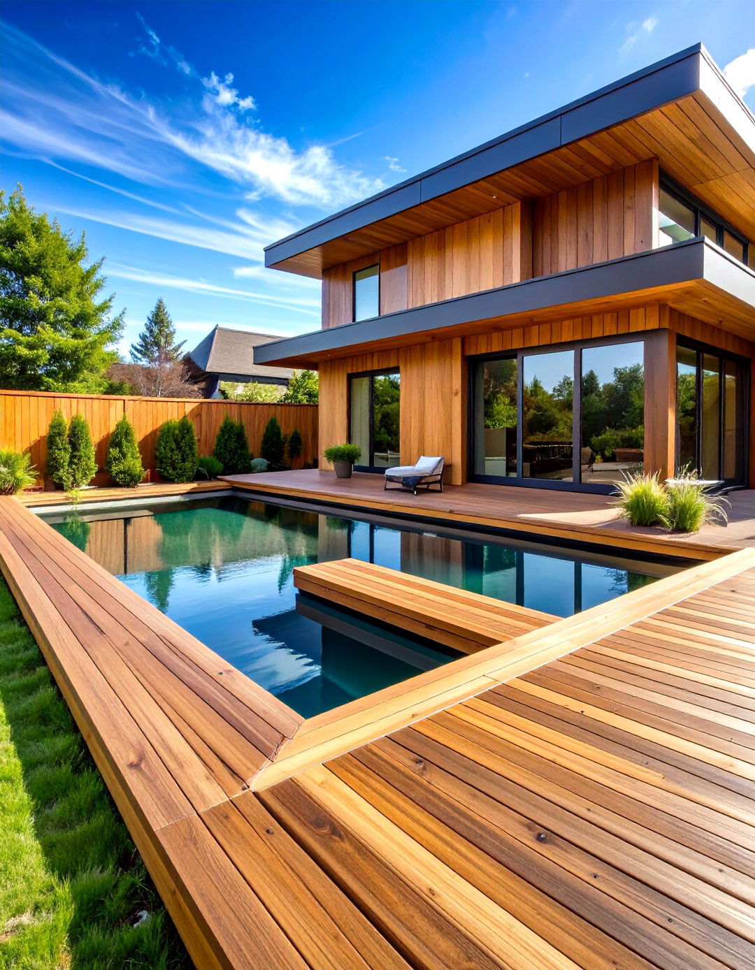 Wooden Decking Pond Edging - 20 Pond Edging Ideas