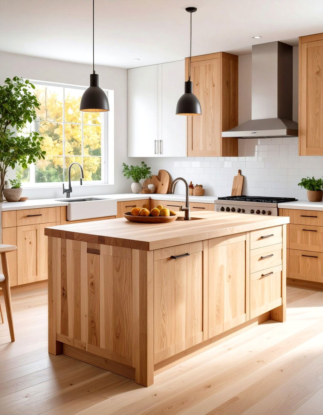 Wooden Kitchen Island Countertops - 20 Wooden Interior Design Ideas