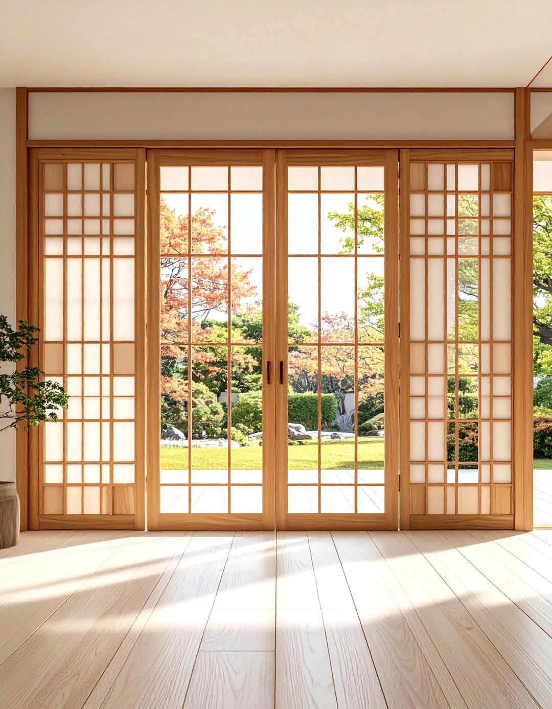 Wooden Room Divider Screens - 20 Wooden Interior Design Ideas