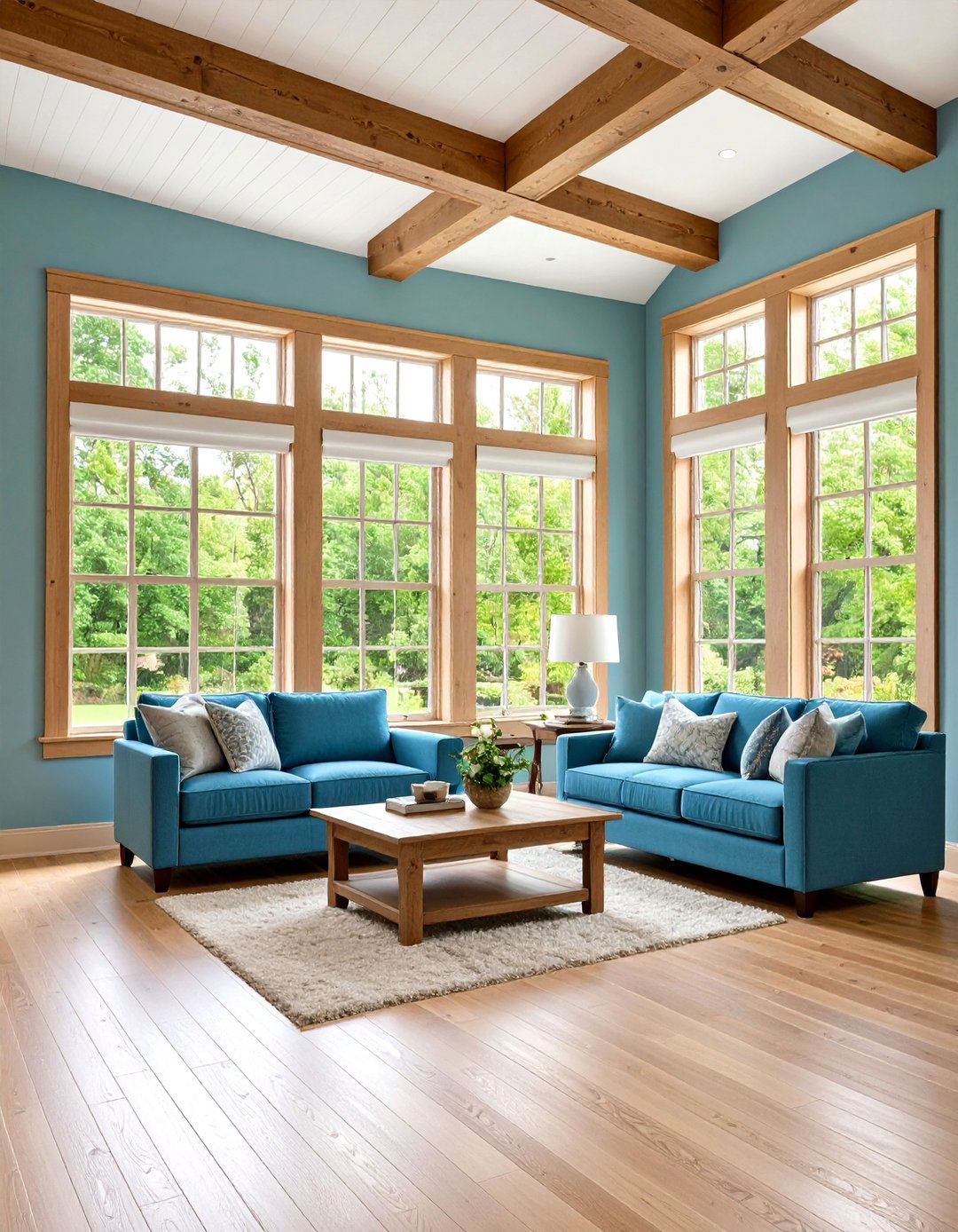 Wooden Window Trim and Casings - 20 Wooden Interior Design Ideas