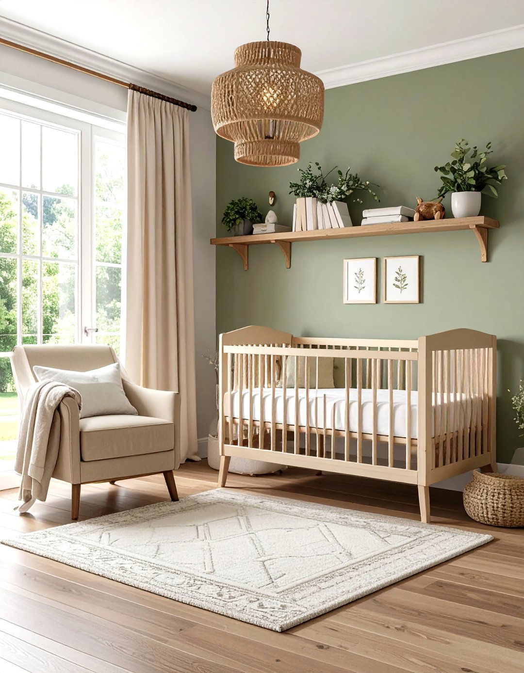 Woodland Nursery Color Palette with Earthy Tones - 20 Woodland Nursery Ideas
