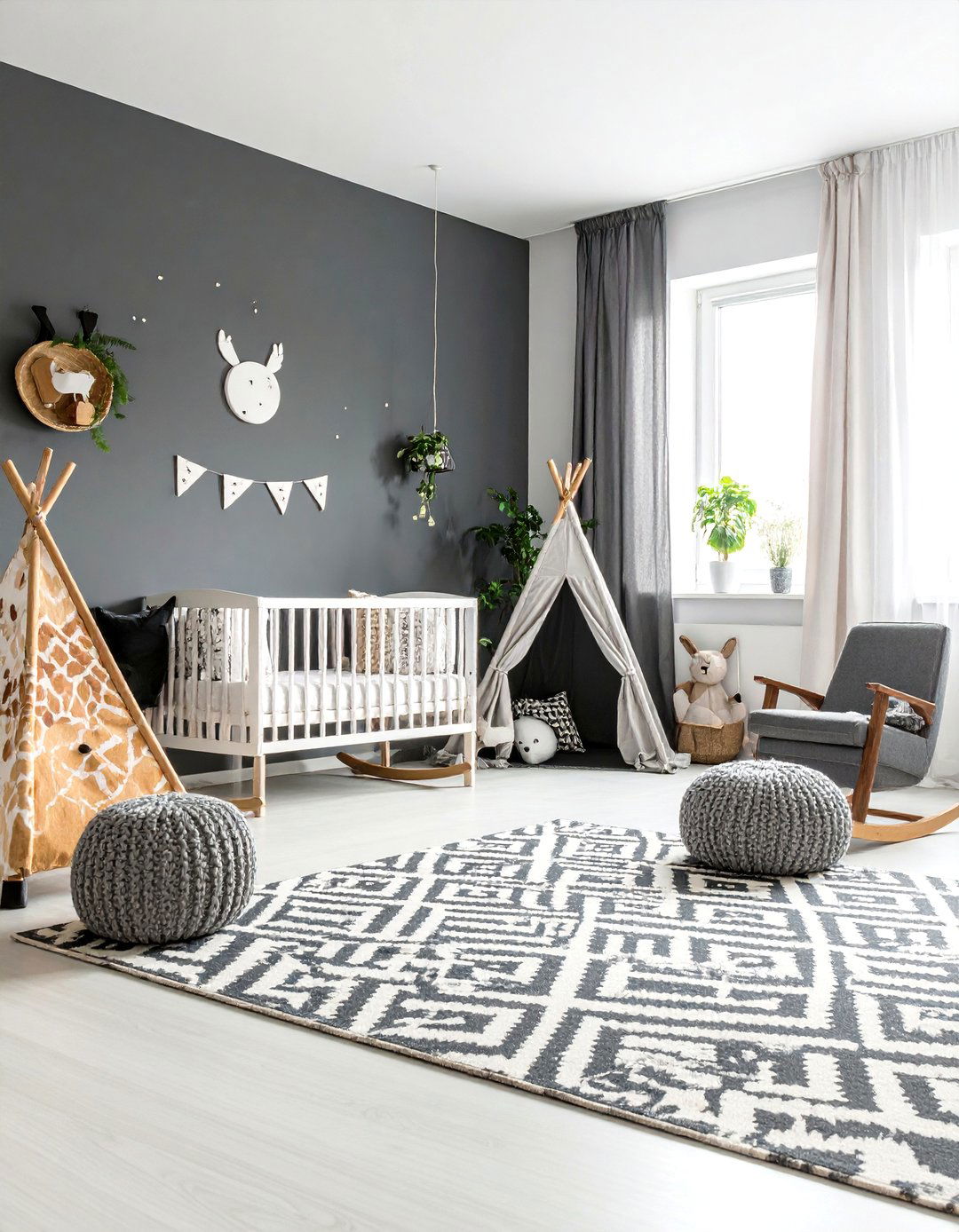 Woodland Nursery Modern Minimalist Approach - 20 Woodland Nursery Ideas