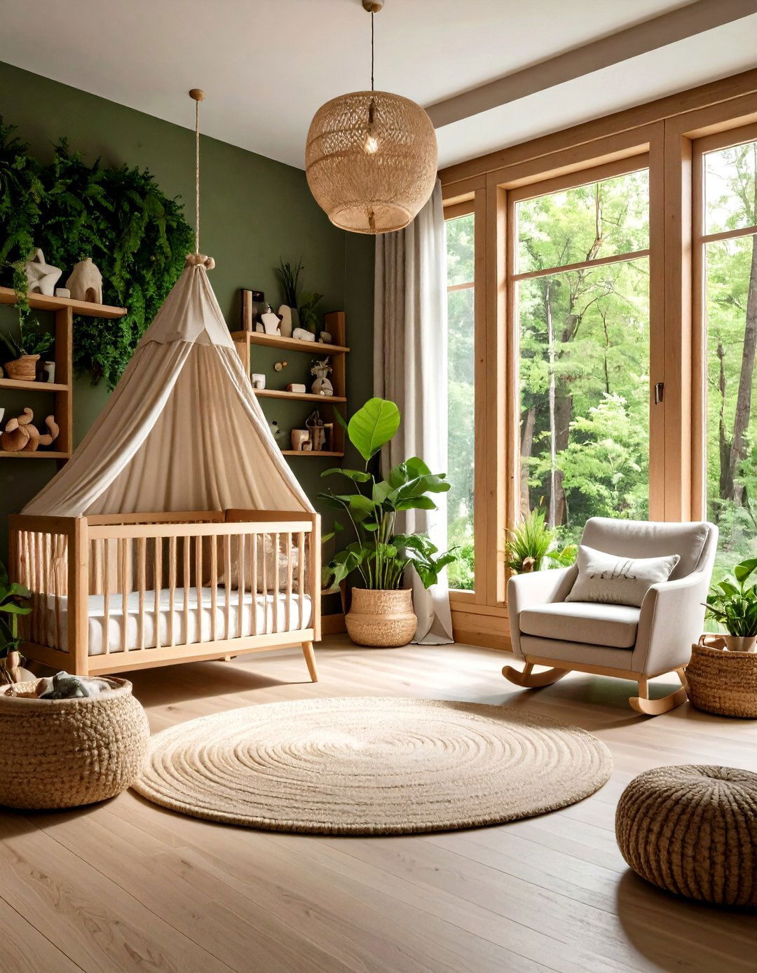 Woodland Nursery Safety Considerations and Non Toxic Materials - 20 Woodland Nursery Ideas