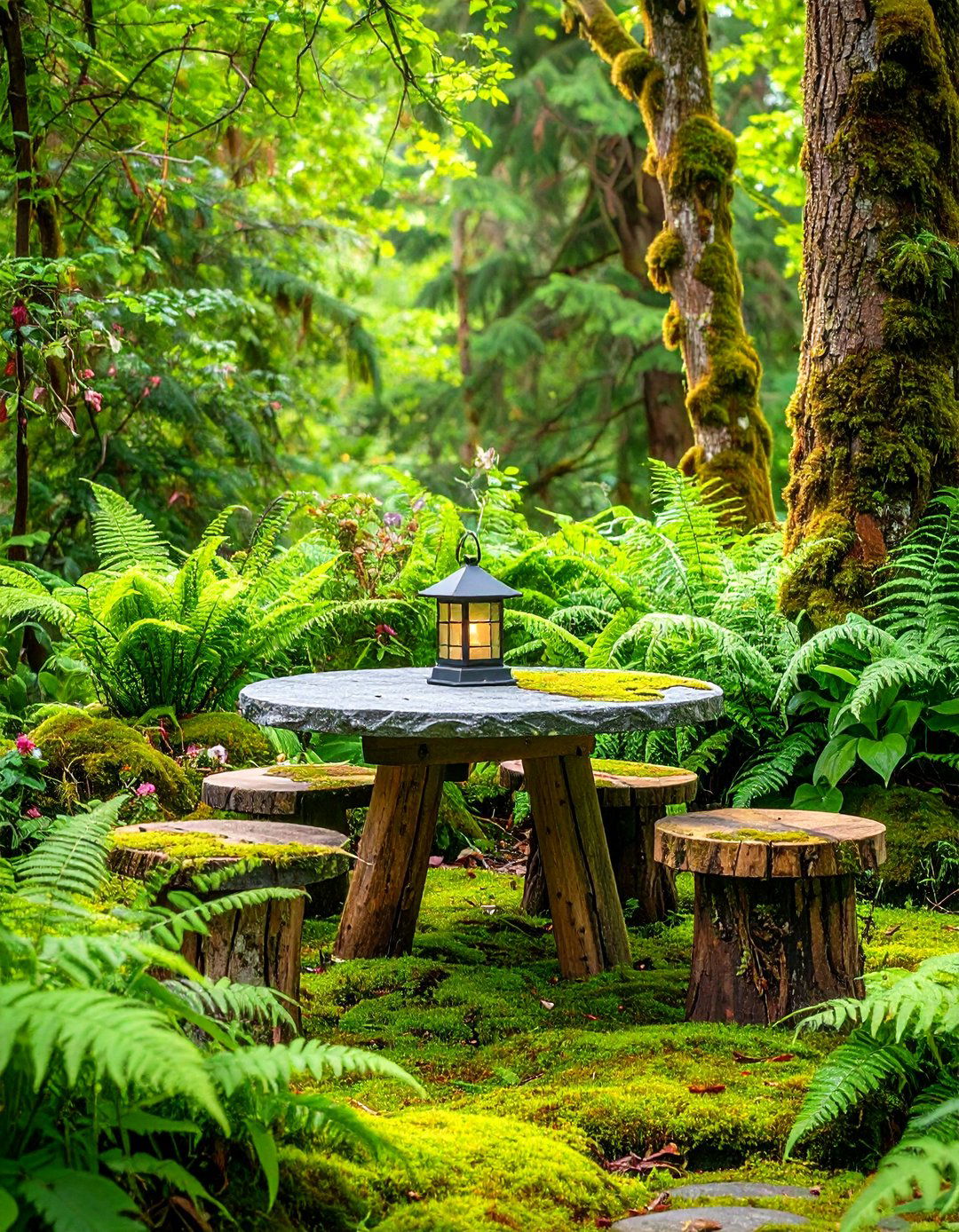 Woodland Wonderland Garden Nook - 20 Garden Nook Ideas