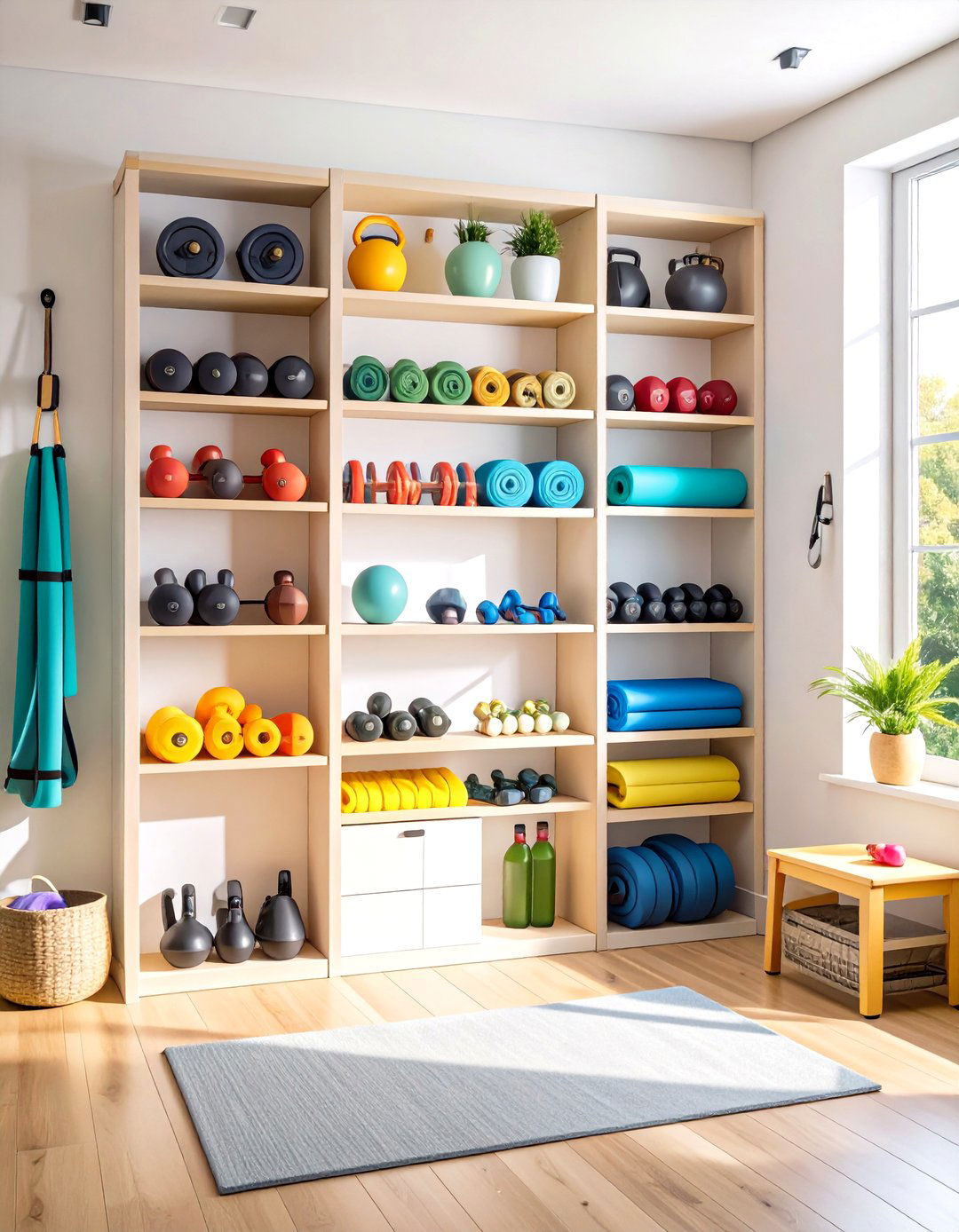 Workout Gear Nook Drop Zone - 20 Drop Zone Ideas