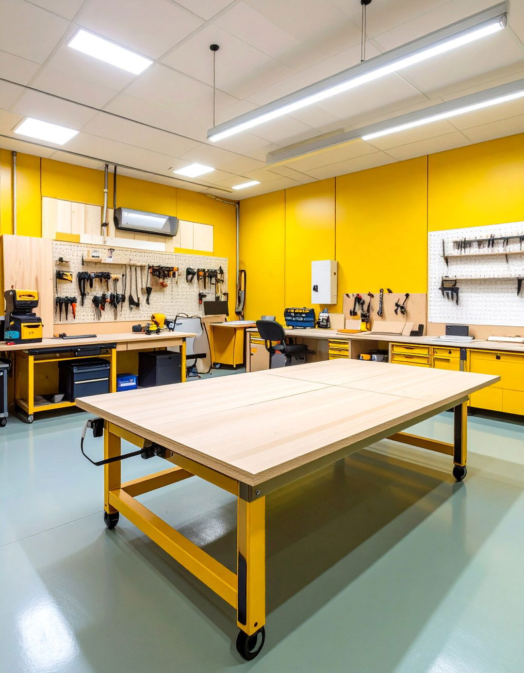Workshop and Makerspace Garage Conversion for DIY Dreams - 20 Garage Conversion Ideas