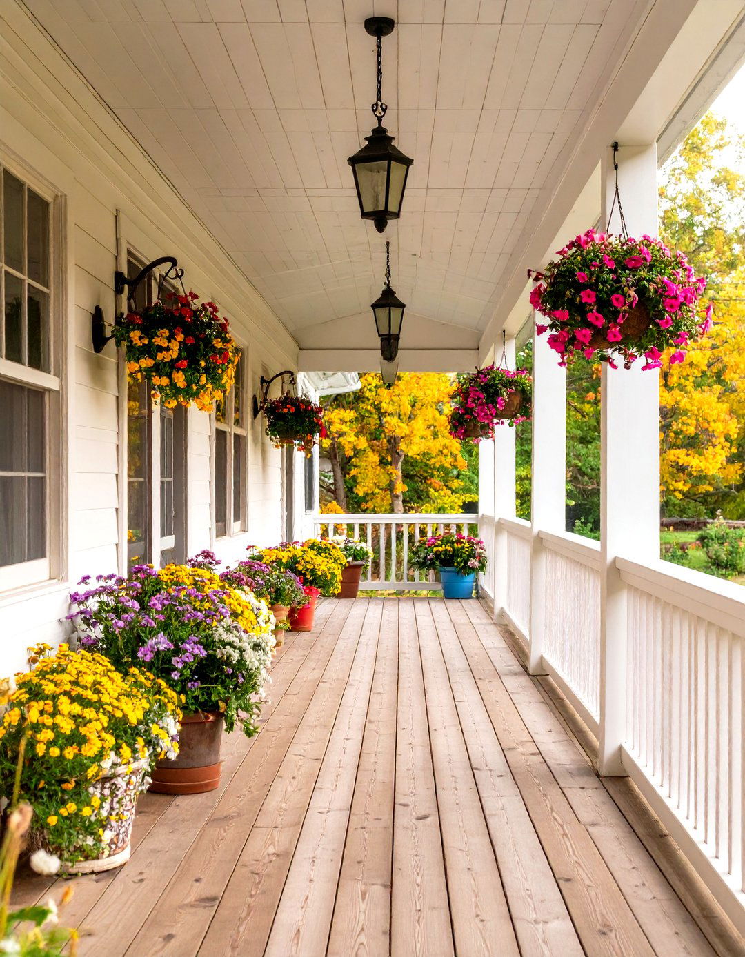 Wrap Around Mobile Home Farmhouse Porch - 20 Mobile Home Porch Ideas