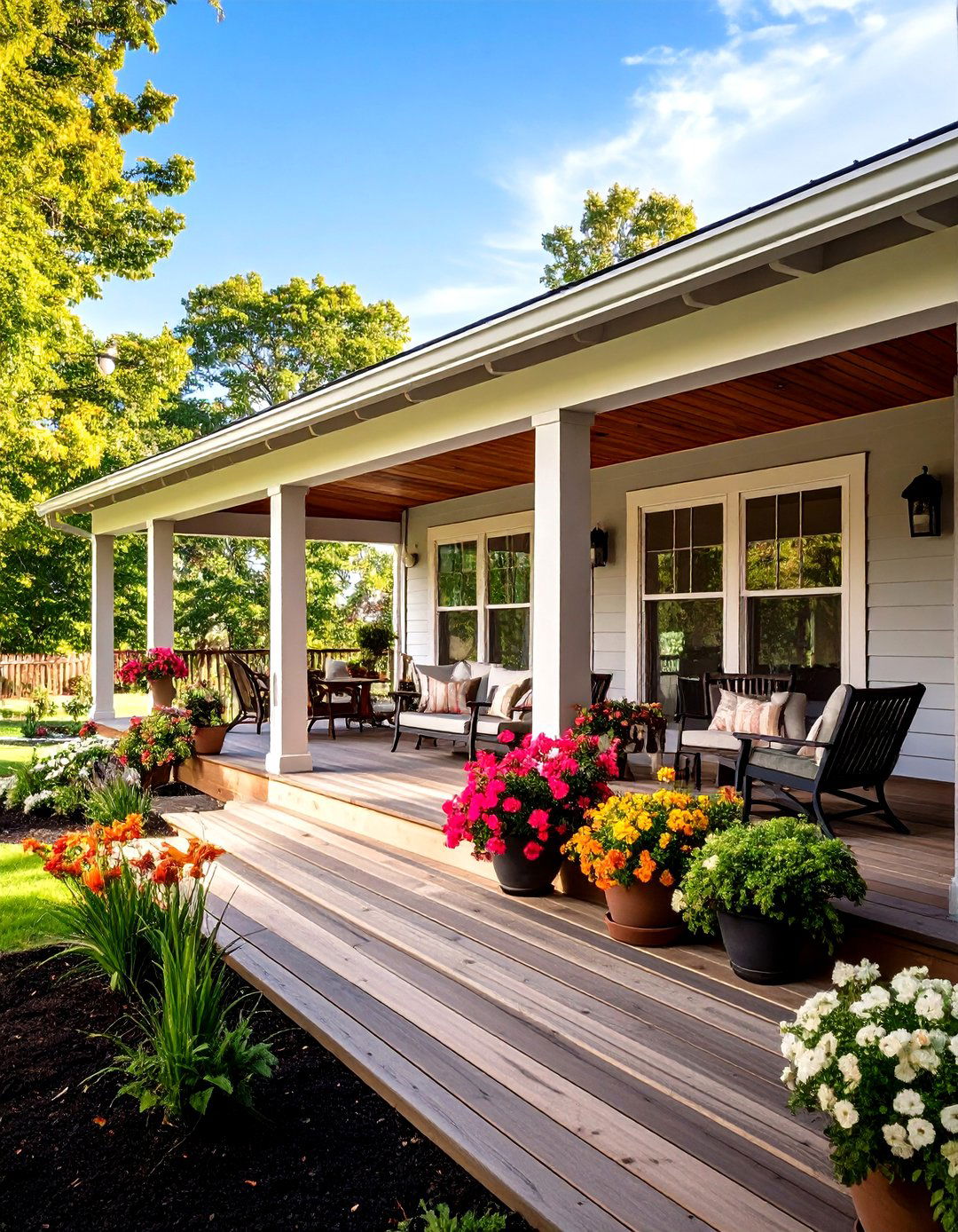 Wrap Around Shed Roof Porch - 20 Shed Roof Porch Design Ideas