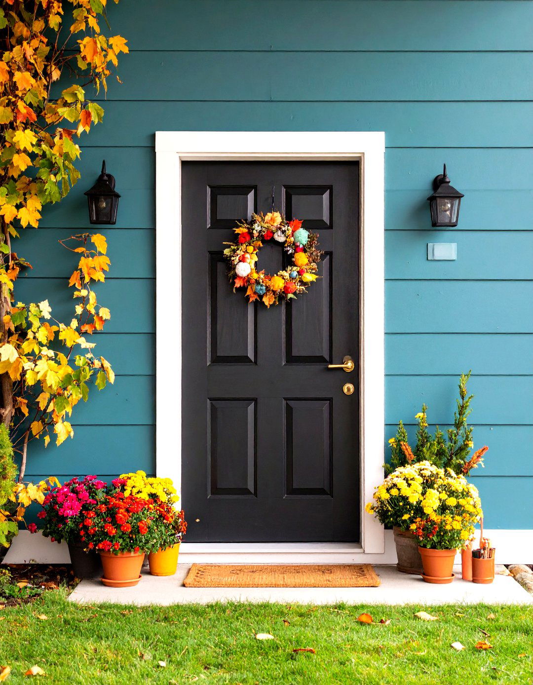 Writable Chalkboard Door - 20 Door Painting Ideas