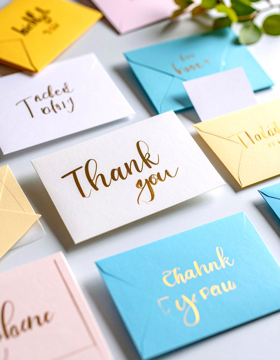 Write Handwritten Thank You Cards for Each Guest - 20 Small Wedding Ideas